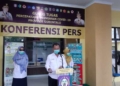 Konferensi pers gugus tugas Provinsi Gorontalo, Rabu (20/5/2020). (f.istimewa)