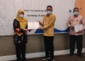 Pemkot Gorontalo kembali mendapatkan penghargaan dari pemerintah pusat terkait implementasi penilaian kinerja.(f.hms)