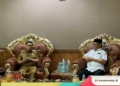 Rektor UNM saat menemui Bupati Majene, Andi Sukri Tammalele. (f. Anki/nn)