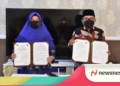Walikota Gorontalo Marthen Taha menandatangani MoU