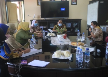 Pemda Pohuwato melakukan kunjungan ke RS Undata Palu, Sulawesi Tengah.(f.hms)