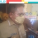 Wali Kota Gorontalo, Marten Taha saat diwawancara awak media usai meninjau pelaksanaan PTMT. (Jon/nn)