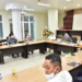 Wakil Bupati Pohuwato, Suharsi Igirisa memimpin studi tiru dengan Pemda Sulteng, Selasa (28/9/2021).(f.hms)
