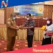 Gubernur Gorontalo saat membuka UKW Gratis yang difasilitasi oleh Dewan Pers di Hotel Maqna, Selasa (5/10). (istimewa/nn)