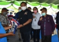 Penyerahan bantuan alat pertanian di Gorontalo Utara (Gorut)-(f.hms)