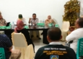 Rapat dengar pendapat yang digelar Komisi I DPRD Gorontalo Utara.