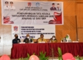 Bimbingan Teknis (Bimtek) Pendampingan Tata Kelola Manejemen Berbasis Sekolah (MBS) jenjang SD dan SMP, yang diikuti oleh 160 kepala-kepala sekolah Se-Gorut yang dilaksanakan di Aston Hotel Manado, Jum'at (12/11/2021).(f.hms)