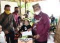 Bupati Gorut, Indra Yasin saat peringati Hari Anak Nasional 2021. (f. rol/nn)