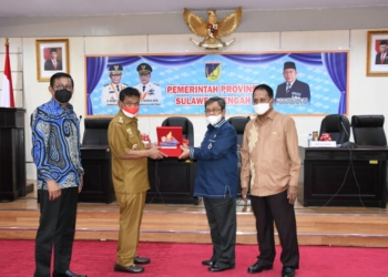 BKSU menemui Gubernur Sulawesi Tengah Rusdy Mastura