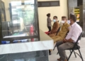 Bupati Pohuwato Saipul Mbuinga saat berada di Mapolres Pohuwato