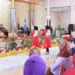 Pertemuan antara Plt Bupati Boalemo Anas Jusuf bersama para guru ditandai dengan pagelaran seni dan budaya oleh kalangan anak didik.