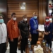 Bupati Boalemo, Anas Jusuf didampingi Sekda Sherman Moridu bersama tim BPK RI Perwakilan Provinsi Gorontalo.(F.Dok.Pimpinan)