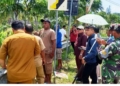 Komisi I DPRD Gorut saat meninjau lokasi lahan yang di adukan warga. (Foto:hmsdprd_gorut)