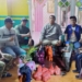 Sekda Bone Bolango, Ishak Ntoma bergerak cepat turun memantau banjir terjadi di wilayah Kecamatan Bulango Utara, Sabtu (19/3/2022) malam. (F. istimewa)