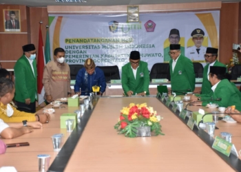 Pemkab Pohuwato jalin kerja sama dengan UMI Makassar. (f. istimewa/din)