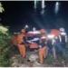 Tim SAR Provinsi Gorontalo saat melakukan persiapan pencariam korban tenggelam di Sungai Bulango.