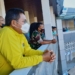 Wali Kota Gorontalo, Marten Taha saat meninjau progres revitalisasi kawasan Pasar Sentral