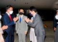 Presiden Joko Widodo dan Ibu Iriana Joko Widodo beserta rombongan tiba di Bandar Udara Haneda, Tokyo, Jepang, Rabu dini hari, 27 Juli 2022. Foto: BPMI Setpres/Laily Rachev
