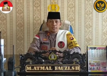 Kapolsek Tapa, Polres Bone Bolango yang juga Ketua Team Da'i Polri se-Indonesia, Iptu Iptu Atmal Fauzi. (dok. istimewa/nn)