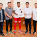 Penyerahan bonus dari Presiden Joko Widodo kepada Timnas Sepak Bola U 16 yang berhasil juara