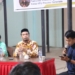 Momen Seminar Milenial Sadar Demokrasi yang menghadirkan Ketua Bawaslu dan KPU Provinsi Gorontalo digagas oleh Komsi. (dok. istimewa/nn)