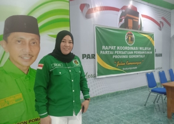 Sri Masri Sumuri, kader PPP sekaligus Anggota DPRD Provinsi Gorontalo. (dok. anq/nn)