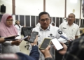 Wali Kota Gorontalo, Marten Taha usai pimpin Rapat Kordinasi bahas Revitalisasi Pasar Sentral. (dok. istimewa)