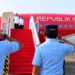 Presiden Joko Widodo dan Ibu Iriana Joko Widodo lepas landas dari Bandara Halim Perdanakusuma, Jakarta, pada Rabu, 14 September 2022, untuk melakukan kunjungan kerja ke Provinsi Maluku. Foto: BPMI Setpres/Muchlis Jr.