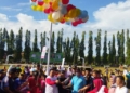 Pencanangan Peringatan HUT Boalemo Ke-23, Selasa, (04/10/2022) di Lapangan Alun-alun Tilamuta.(f.hms)