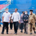 Presiden Joko Widodo bersama Ibu Iriana Joko Widodo meninjau kondisi Stadion Kanjuruhan, Kabupaten Malang, pada Rabu, 5 Oktober 2022. Foto: BPMI Setpres