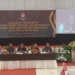 Jajaran Pimpinan KPU Provinsi Gorontalo saat sosialisasi Pencalonan Anggota DPD. (anq/nn)