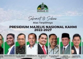 9 Presidum KAHMI Hasil Munas XI Palu-