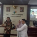 Fadel Muhammad disela kunjungan kerja ke Kantor Badan Pusat Statistik Provinsi Gorontalo. (dok. anq/nn)