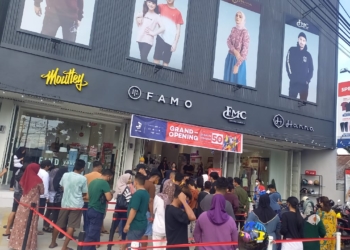3Second family Store resmi dibuka di Kota Gorontalo. (dok. Anq/nn)