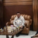 Penjabup Boalemo, Hendriwan didampingi Sekda Boalemo, Sherman Moridu menerima kunjungan kerja Walikota Gorontalo, Marthen Taha.(f.dok.humas)