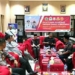 Suasana rapat Forkopimda Kabupaten Boalemo berkaitan pelaksanaan Pilkades secara e-voting(f.istimewa)