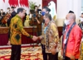 Walikota Gorontalo, Marten Taha saat memenuhi undangan Preside Jokowi di Istana. (dok. istimewa)