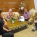 Sekda Boalemo, Sherman Moridu menerima kunjungan owner Pulo Cinta, Joshua.(f.dok.humas)