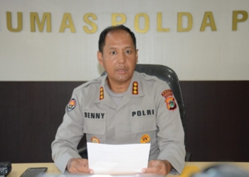 Kepala Bidang Humas Polda Papua Kombes Pol. Ignatius Benny Ady Prabowo, S.H., S.I.K., M-(f.hms)
