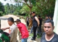 Bupati Saipul Mbuinga meninjau lokasi banjir di wilayah barat Pohuwato-(f.ist)