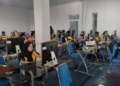 Pelatihan komputer yang difasilitasi Pani Gold Projek bersama Pemda Pohuwato-(f.ist)