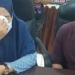 Isak tangis Ibunda Nafia warnai Konferensi Pers yang digelar oleh Polresta Gorontalo Kota. (foto. anq/nn)