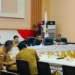 Wali Kota Gorontalo, Marten Taha saat Vidcon Rakor Pengendalian Inflasi. (foto. tiara/pjk)