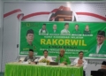 Nelson Pomalingo kembali nampak di Forum PPP Gorontalo saat Rakorwil. (foto. anq/nn)