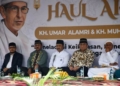 Haul Akbar di gelar Ponpes Alkhairat Tilamuta dihadiri para tokoh nasional seperti Rachmat Gobel hingga tokoh di wilayah Kabupaten Boalemo bersama unsur Forkopimda.(f.dok.hms)