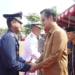 Momen Wakil Walikota Gorontalo, Ryan F Kono menghadiri acara puncak HUT ke-78 TNI. (foto. prokopim)