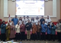 Wakil Walikota Gorontalo, Ryan F Kono saat hadiri Ramah Tamah Temu Masyarakat Akuntansi Multi Paradiqma Indonesia Nasional (TEMAN) ke-10. (foto. prokopim)