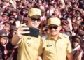 Wali Kota Gorontalo, Marten Taha bersama Wakilnya, Ryan F. Kono. (foto. istimewa)
