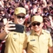 Wali Kota Gorontalo, Marten Taha bersama Wakilnya, Ryan F. Kono. (foto. istimewa)