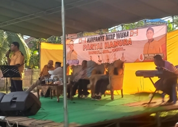 Kampanye tatap muka Partai Hanura di Kota Gorontalo. (foto. anq/nn)